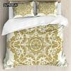 Bohemian 2/3pcs Boho Mandala Bedding Set Twin Queen King Size Comforter Duvet Quilt Cover and Pillowcase Soft Bedclothes
