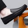 Man Moccasins Penny Loafers Men Casual Shoes Summer 2026 Leather Slip-On Lightweight Slip On Flats Sneaker Mens Driving Shoes