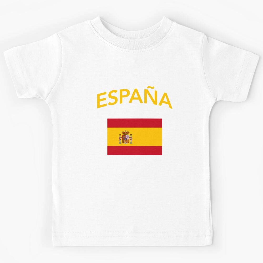 Spain Spanish Flag Kids T-Shirt 120