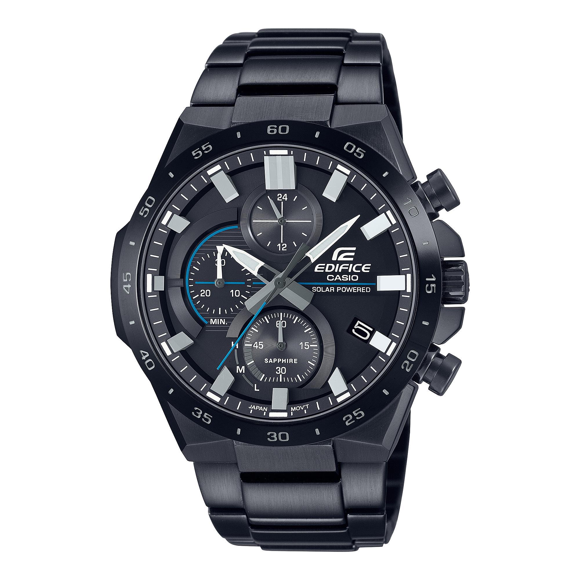 

Casio Men s Stainless Steel 100M Water Resistant Analog Quartz Watch EFB-690SBC-1BV чёрный