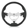 JIANGGAI Steering Wheel for Toyota 80 Series and Gun Grip Carbon Fiber with Piano Black Perforated Genuine Replacement Steering Custom Interior Parts