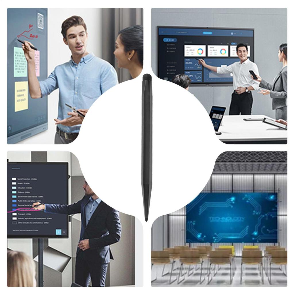 Rysik do ekranu dotykowego do elektronicznej tablicy interaktywnej 15,6x1x1cm Podwójne końcówki Pióro do ekranów dotykowych Wysoka czułość i precyzja Pióro do ekranów dotykowych