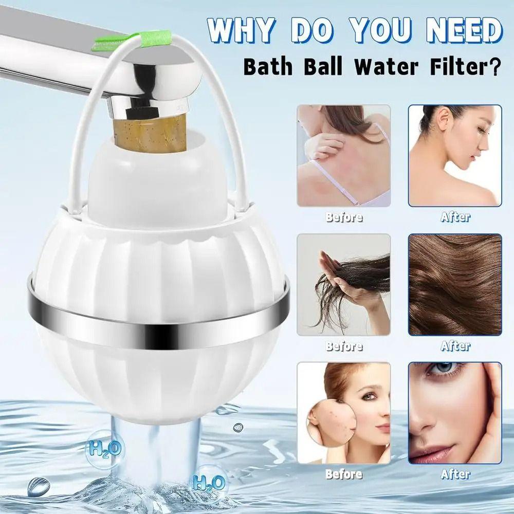 Water Softener Portable Plastic Bathtub Water Filter Portable Shower Water Filter  Remove Odors