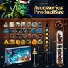 Dice Countdown Calendar 24 Days Christmas Halloween Advent Role Playing Game Dice Keepsake for Teens Adults Women Men RPG
