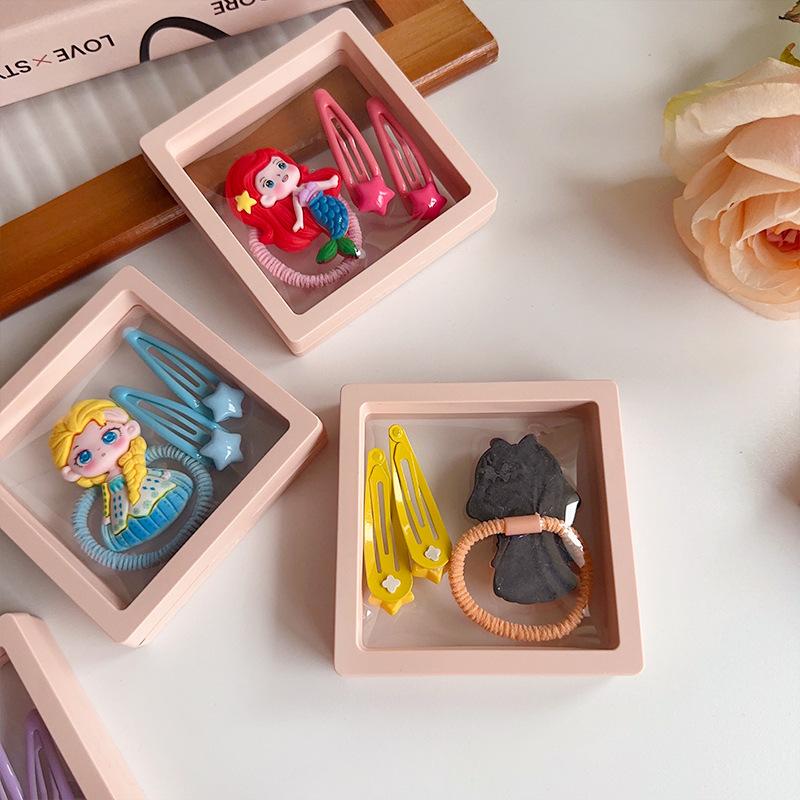 Children'S Hairpin Cute Early Autumn Cartoon Hairpin Girl Princess Hairline Bb Clip Bangs Clip Hair Accessories Woman