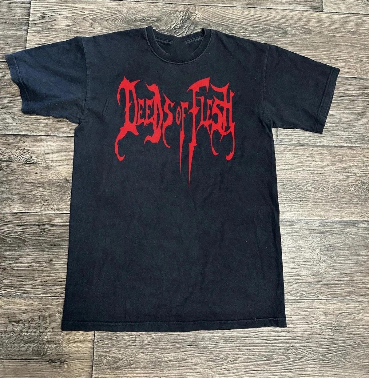 OF FLESH Band Shirt Black Unisex T-Shirt S