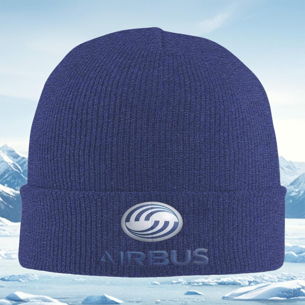 Circle Logo Brand Design Symbol Letters Men Women Unisex Knitted Hat Beanie Pullover Cap Winter Thermal Warm Christmas Outdoor C