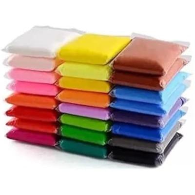 Eclet (Paquete de 1 Arcilla de Secado al Aire, Arcilla Suave de Colores para Niños, Manualidades Artísticas Creativas, Regalos para Niños - Multicolor. Mo No Tóxico