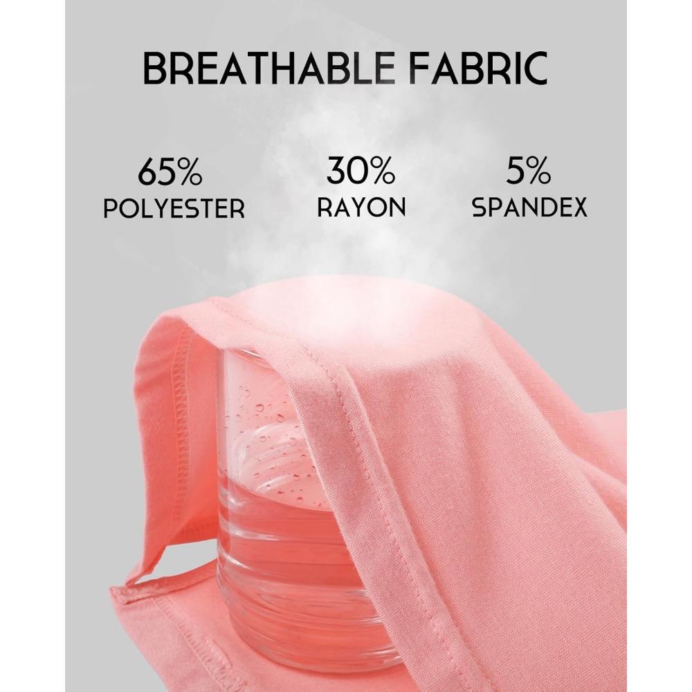 CHARMLEAKS Tank Top Built In Bras for Women Summer Pleated Square Neck Tops Flowy Sleeveless Shirts