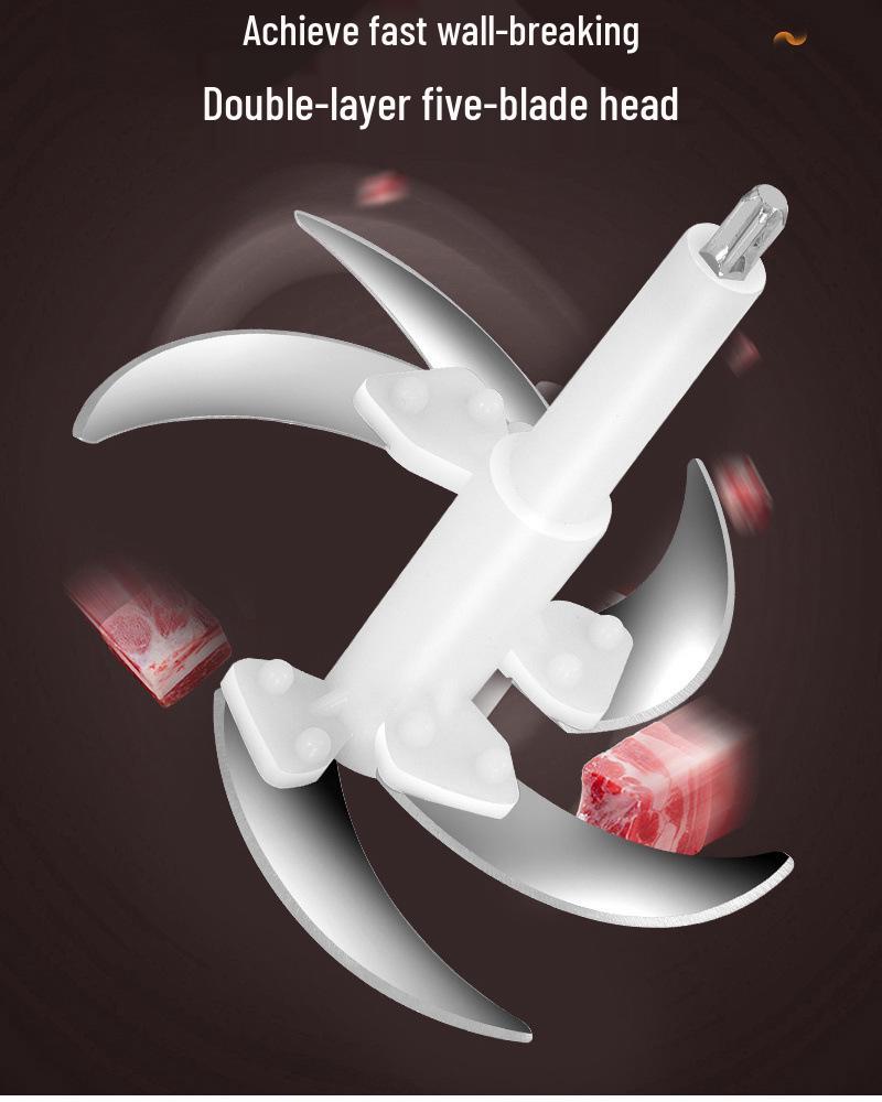 Multifunctional Electric Meat Grinder & Vegetable Chopper with Dough Kneading, Large Capacity