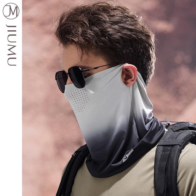 JIUMU Men's Ice Silk Sun Protection Face Mask