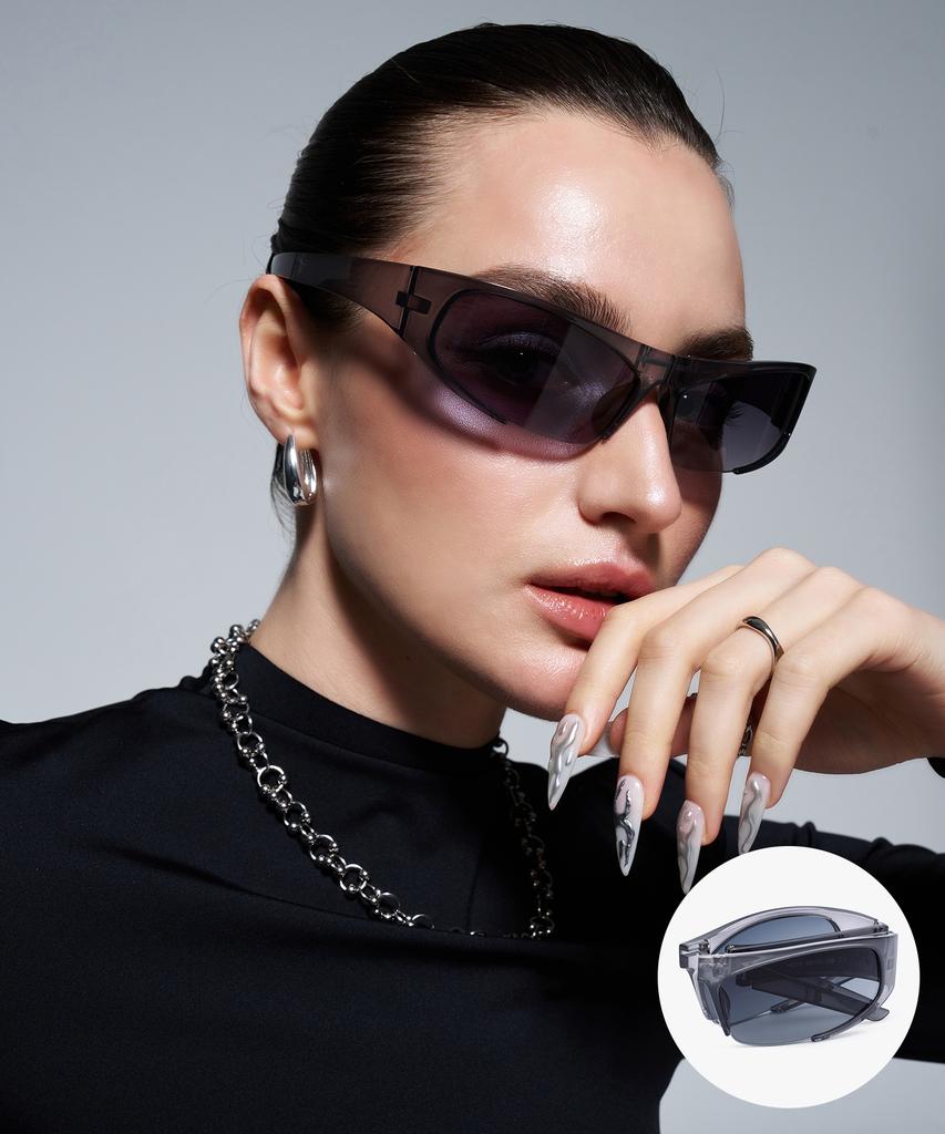 Likkeullou Rc Hoye Folder Sunglasses Gray