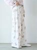 Poodle print long pants PWCP255329OWHTF