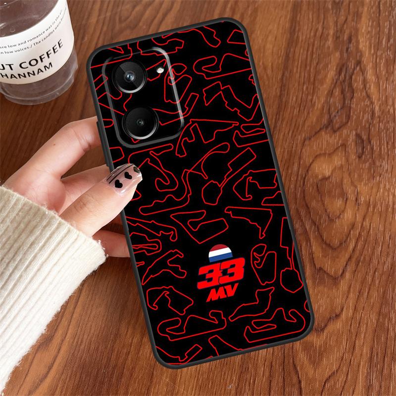 

Formula1 Racing Circuits Case For Realme C75 C61 C55 C51 C21Y C25S C67 C53 13 12 10 11 14 Pro Plus GT 6T 6 5 GT7 Pro Realme 12 Pro