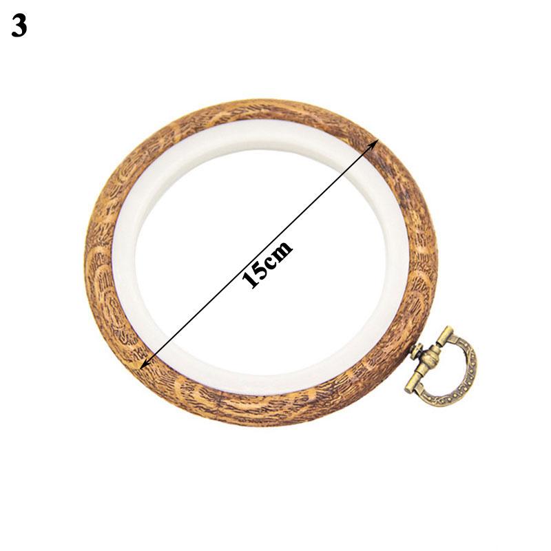Stick-Dehnring Kreuzstich-Werkzeug Stickerei-Kreis Nähzubehör Stickrahmen-Halter Nadel Handwerk DIY