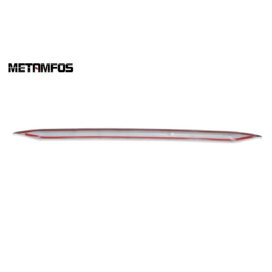 For Nissan Sentra Sylphy - 2024 Chrome Front Lower Bumper Lip Trim Body Kit Spoiler Splitter Protector Car Accessories