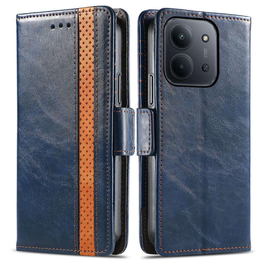 CASENEO Phone Cases For Xiaomi Poco C85 4G (173mm) / Redmi 15C 4G (EU) (173mm) / 15C 5G (EU) (173mm) PU Leather Cover Stand with RFID Blocking Wallet