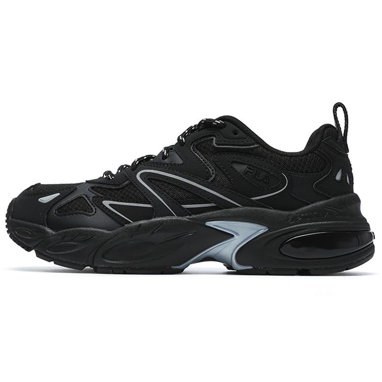 

Fila Наследие Бег Ретро Синтетическая кожа ЭВА ТПУ Низкий верх Кроссовки для бега Женские кроссовки Черный F12W141122FBK 35.5