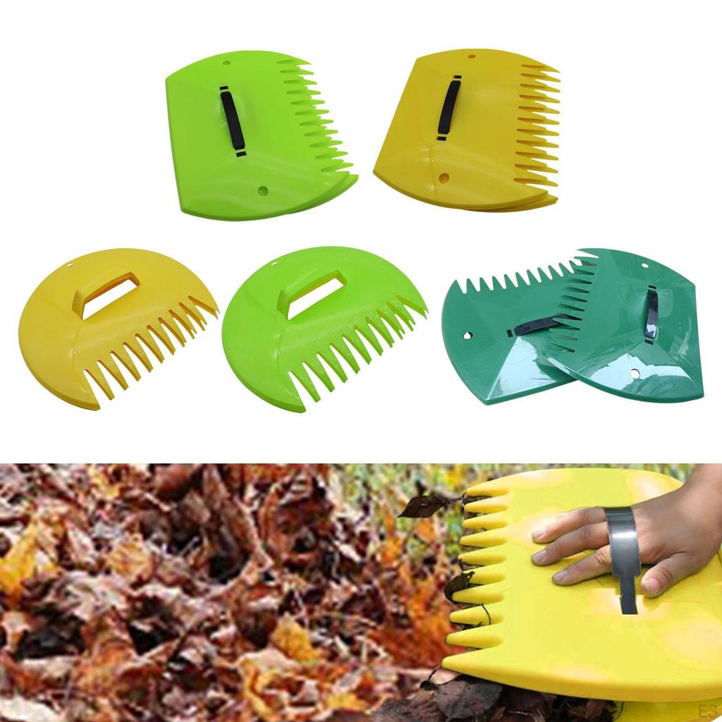Claws Leaf Grabbers Hand Rakes Gardening Tool for Spreading Mulch, Lawn Clippings Debris, Garden,