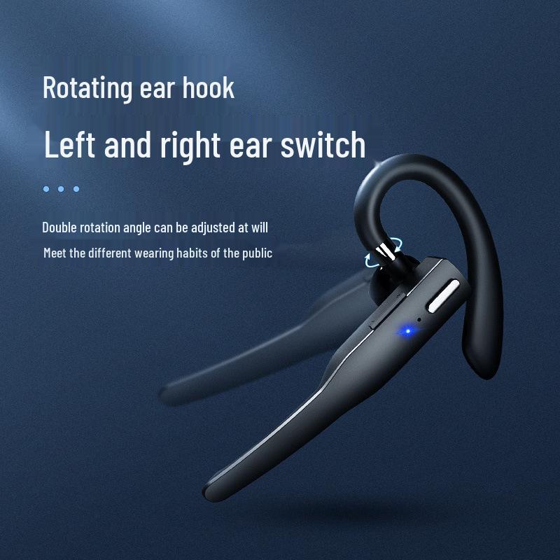 Single-sided Multi-point Bluetooth Headset with Long Battery Life for Car and Sports Use