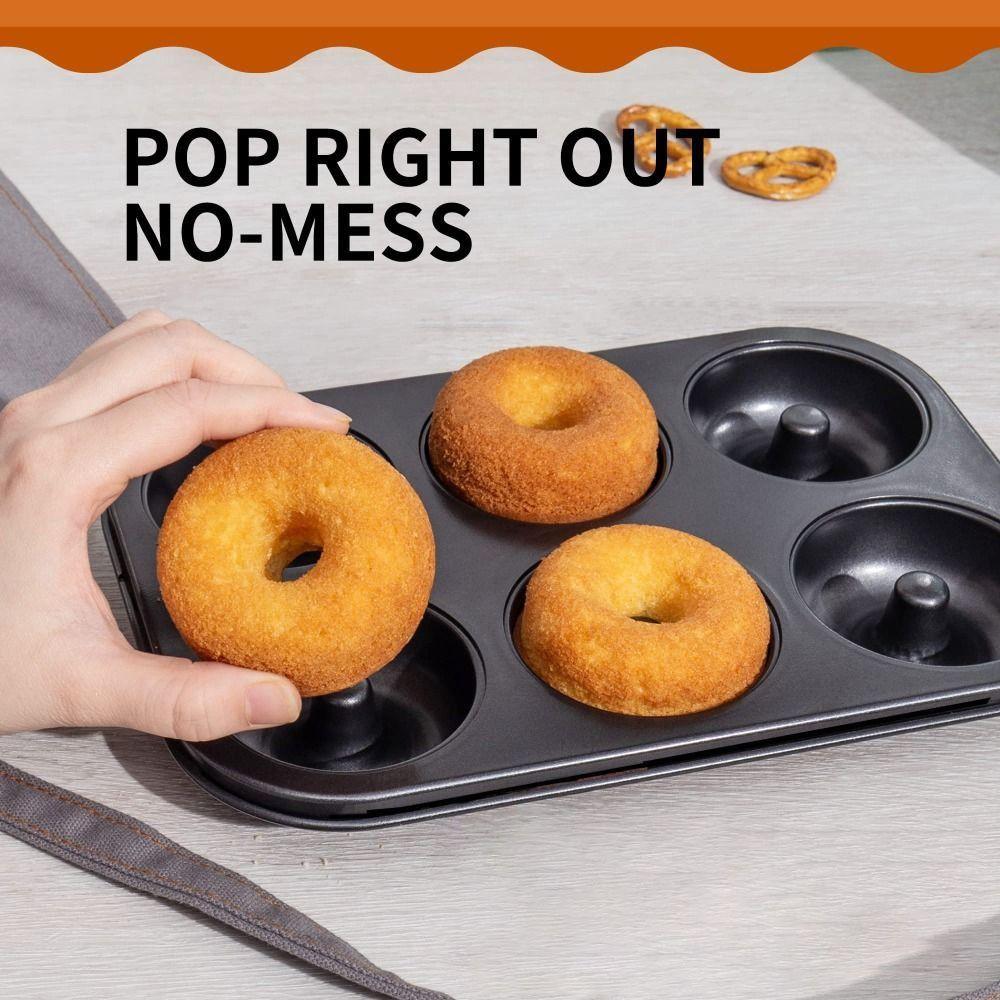 Bakeware 12/6 Grid Cheesecake Pan Non-Stick Carbon Steel Muffin Pan Removable Bottom Mini Cupcake Mold Bakery