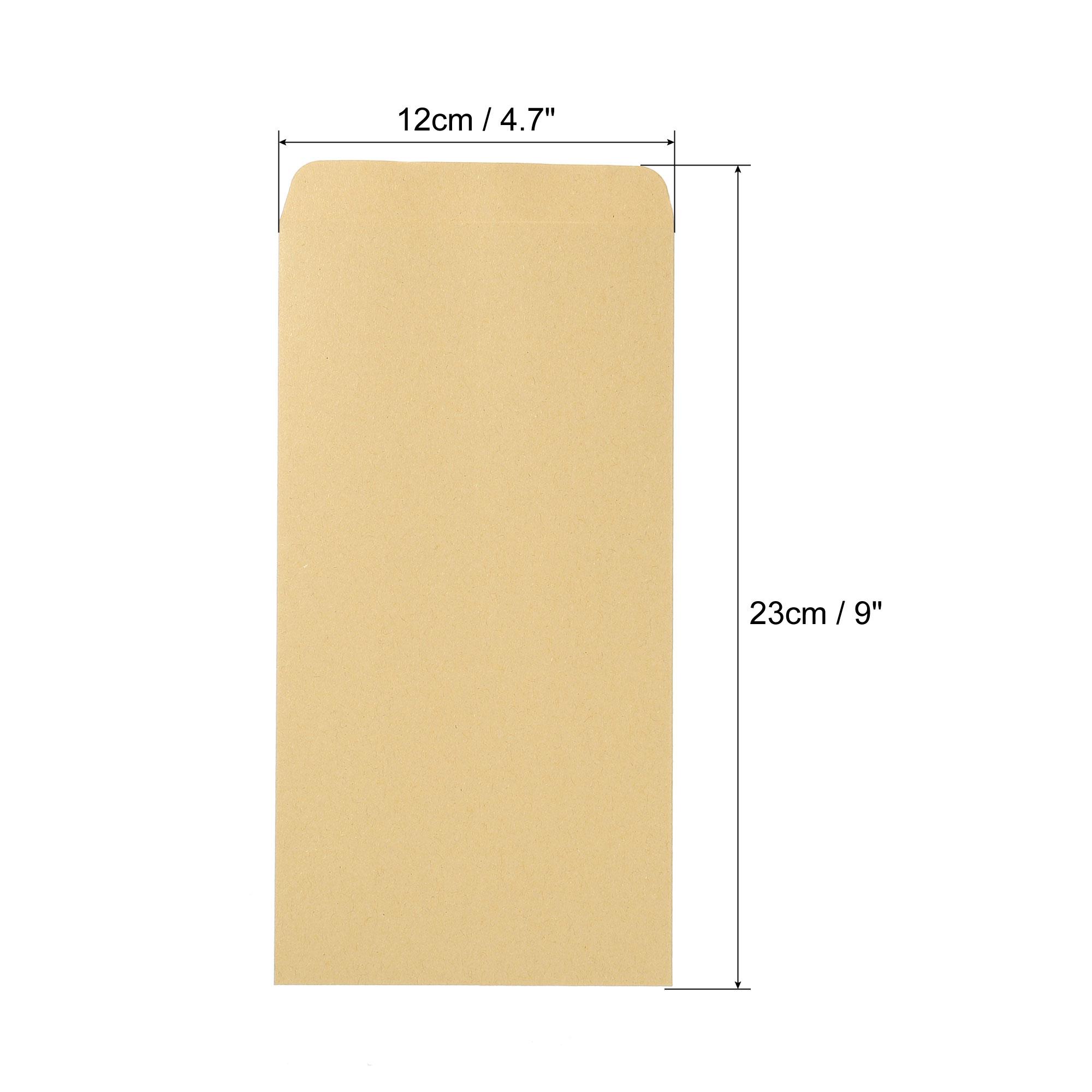 25/50Pcs Blank Envelopes File Bag Self-Adhesive Business Catalog Mailing Small Items Stamp Storage Packet Paper Bags for Office