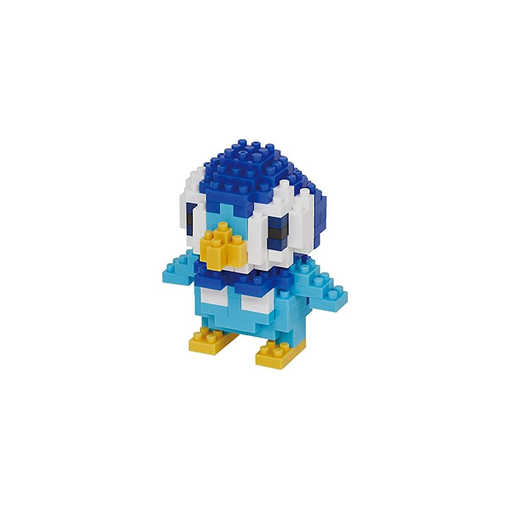 

Nanoblock Pocket Monsters Piplup Building Set 90 Pieces Collectible Toy