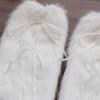 Faux Fur Furry Leg Warmers Y2k Women's Plush Stockings Fashion Lace Up Leg Warmers  Fall Winter