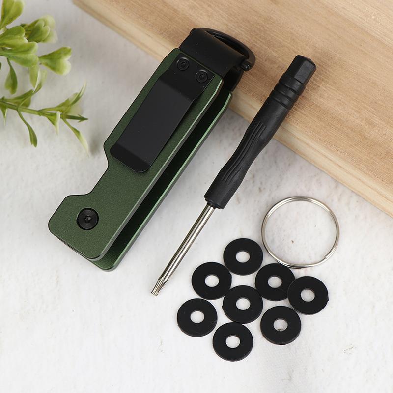 

Minimalist Metal Key Organizer Key Storage Holder Securely Holds 1-5 Keys Multifunctional Portable Key Cover