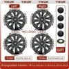 4PCS 18/19Inch Wheel Cover for Tesla Model 3/Y  Hubcaps Replacement Steering Wheel Rim Protector Accessories Hub cap 2017-2023