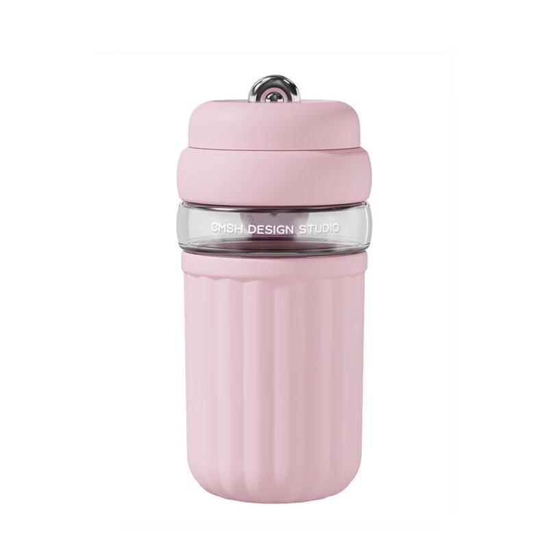Strawberry Life Portable Glass Water Bottle