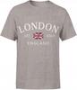 London T-shirt Men's London England United Kingdom Fashionable College UK Slogan