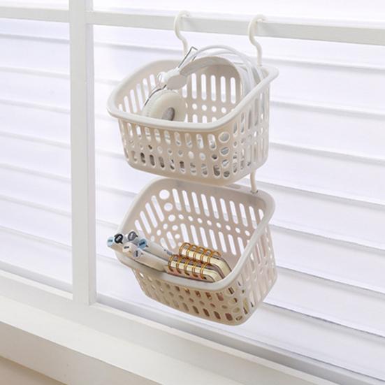 سلة تخزين معلقة سعة كبيرة تحمل قوي مجوفة جيدة التهوية مقاومة للماء سهلة التنظيف منظم سلة تخزين