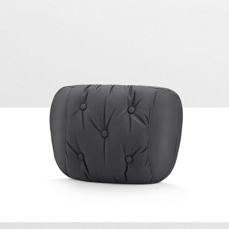 Luxurious Car Headrest/waist Support, Ultra-soft and Comfortable Lumbar and Neck Support, Ergonomic Design, Suitable for All Seasons, Easy to Install Neck Pillow чёрный