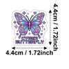50 Cyberpunk Sticker Set Neon Technology Elements Waterproof Luggage Handbook Decorative Stickers