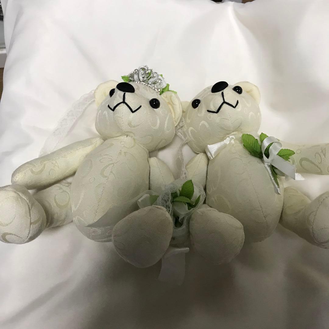 wedding 4 teddy bear