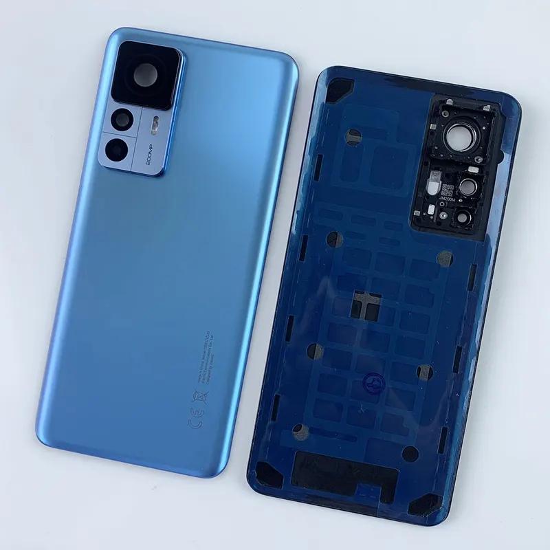 For Xiaomi 12T Back Battery Cover For Xiaomi 12T Pro Rear Housing Glass Door Replacement Parts