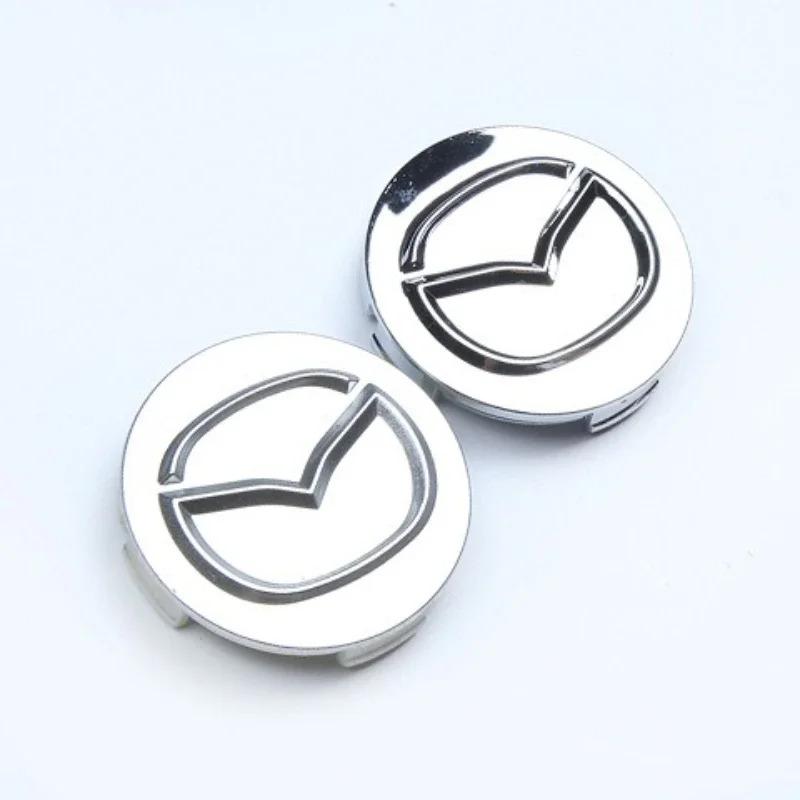 52mm 56mm Car Wheel Center Hub Covers for Mazda Atenza MX3 CX5 2 3 6 323 626 RX8 CX3 RX7 Protege Axela Speed 6