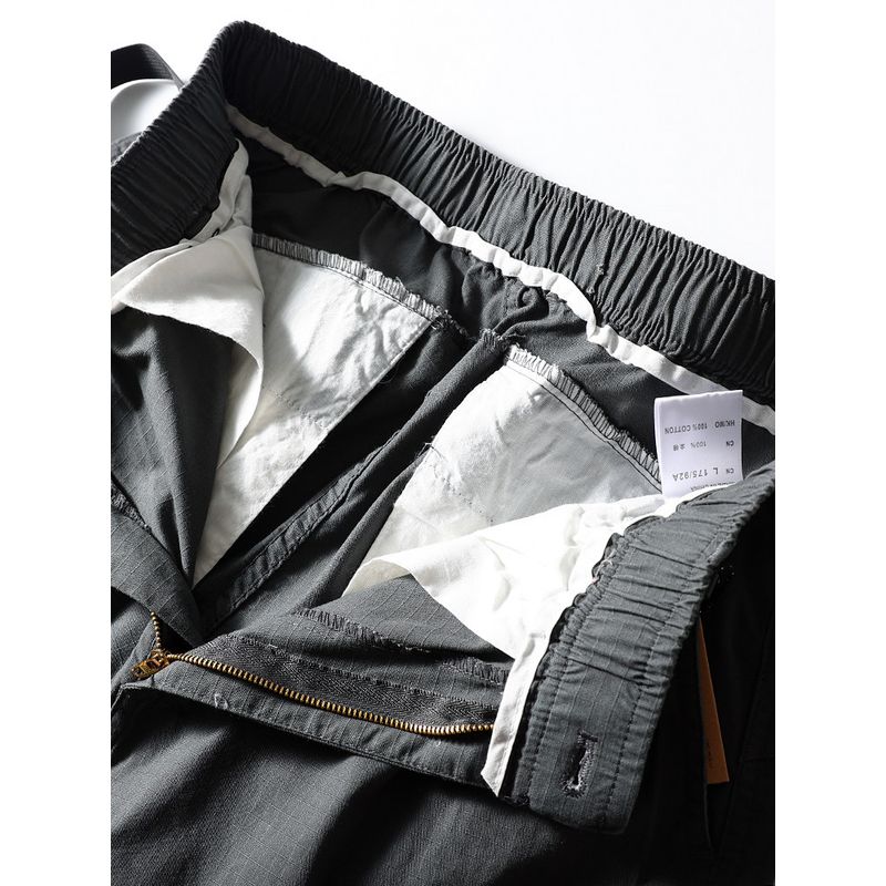 American Functional Cotton Overalls Men's Spring and Autumn Loose Wide Leg Multi-Pocket Pants Export Men's Pants Casual Pants