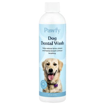 Pawfy, Dog Dental Wash, 12 Weeks+, 8 Fl Oz (237 Ml)