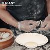 6 Pcs Dumpling Plate Food Plates Fettuccine Pasta Tableware Serving Platter Pp with Sauce Compartment Child Containers for