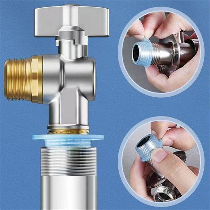10-200PCS Random Color Faucet Leak-proof Sealing Gasket Washer Silicone Raw Belt Rubber Pipe Hose Prevent Dripping Leakage Plug