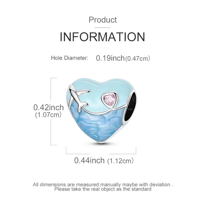 Original Copper Charms Bead Cz Zircon Butterfly Apple Cross Dangle Fit Bracelet Diy Woman Jewelry Gift For Friend