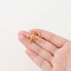 20pcs/lot 14K 18K Gold Color Star Shape Necklace End Crimp Beads With Hook Calotte Cover Beads For DIY Jewelry Making Components