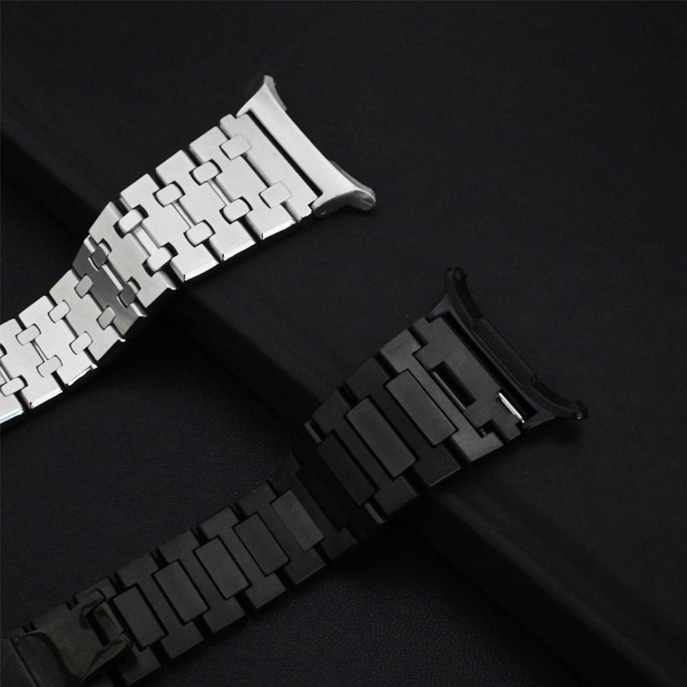 Bracelet Métal Homme pour Samsung Galaxy Watch Ultra 2 Bracelet à Maillons en Acier Inoxydable pour Samsung Galaxy Ultra 47mm Correa de Remplacement
