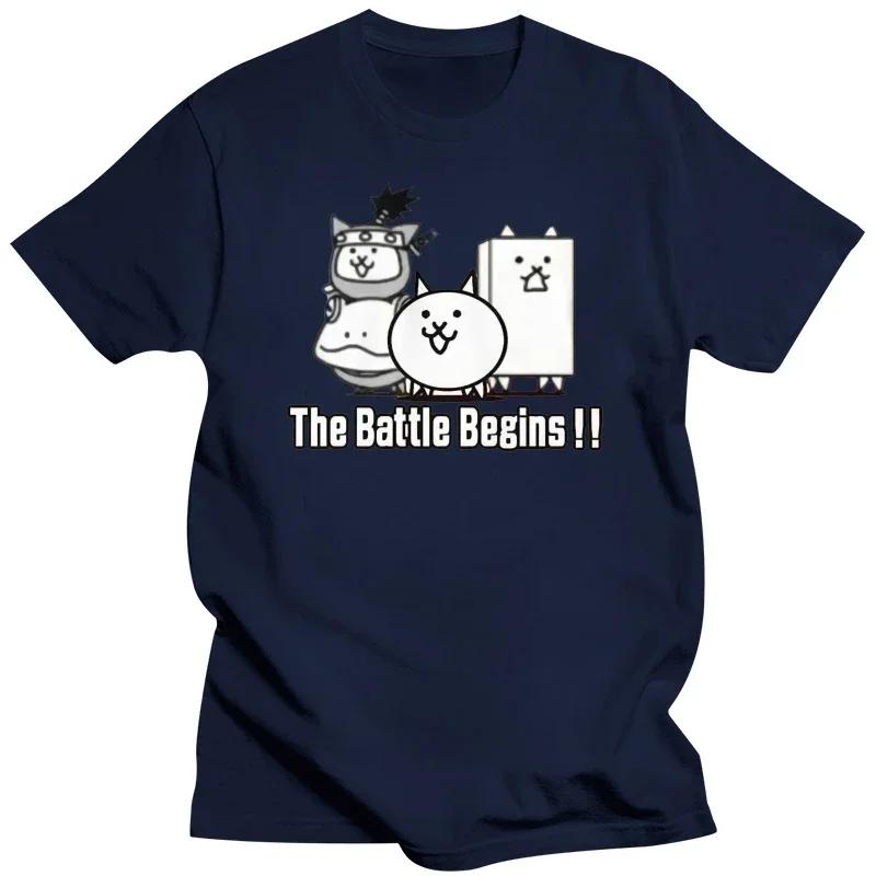 T Shirt Battle Cats Wot-shirt  anime clothes graphic t shirts printing  clothing  graphic Male Informal  2024 tops