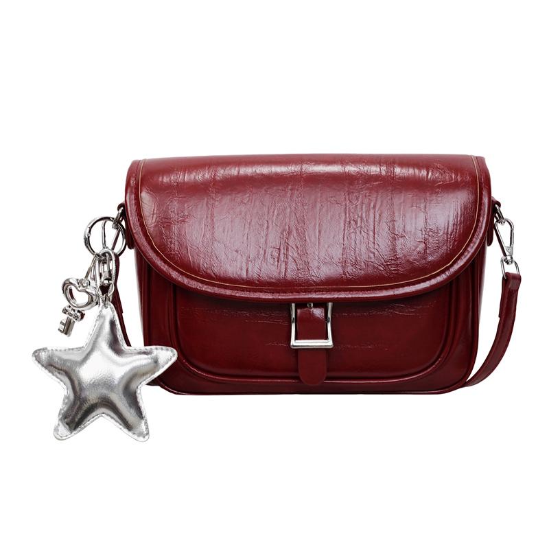 

Женские сумки кроссбоди квадратной формы с тканевым ремешком, маленькая сумка кроссбоди, женские модные сумки, на молнии, кожаные женские сумки через плечо вино красного