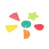 6pcs Wine Glass Marker Silicone Fruit Pattern Harmless Reusable Drink Cup Labels for Bar Party