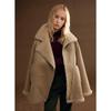 ELLE KIDS Girls' Faux Suede A-Line Winter Jacket