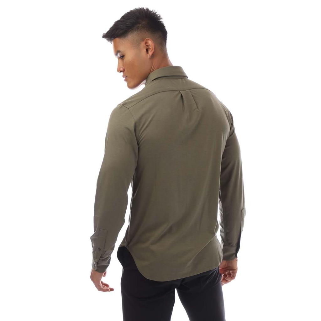 Tom Ford Herren Hemd aus Seiden-Baumwoll-Mischgewebe